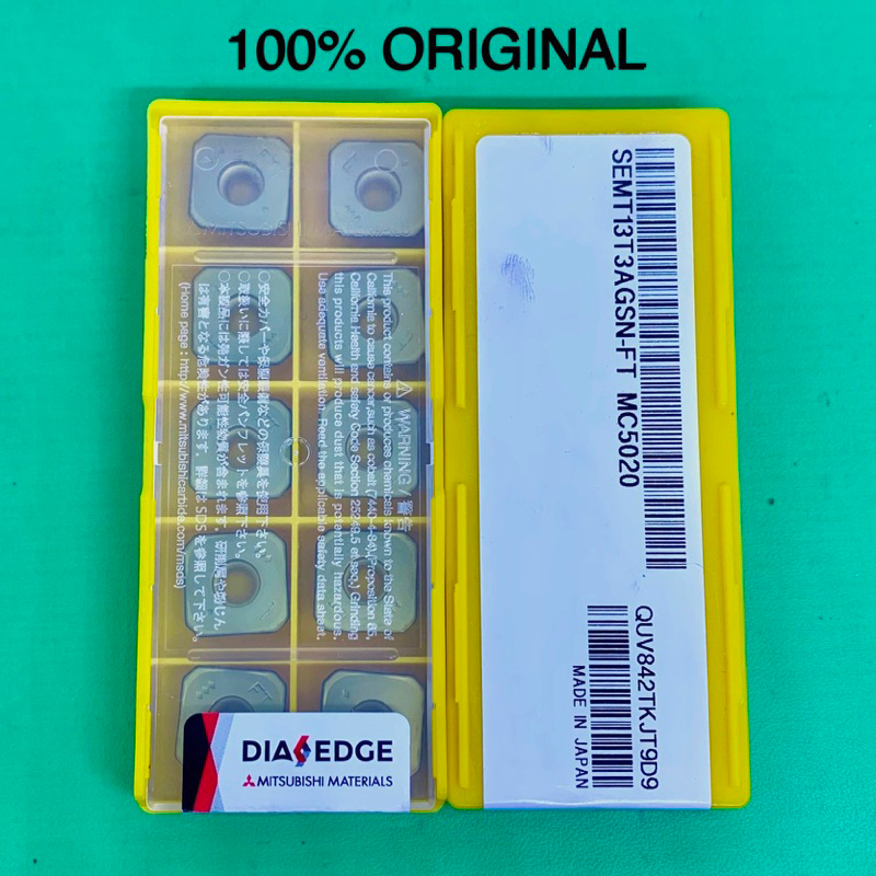 Insert SEMT 13T3 merk Mitsubishi baru original..SEMT 13 T3