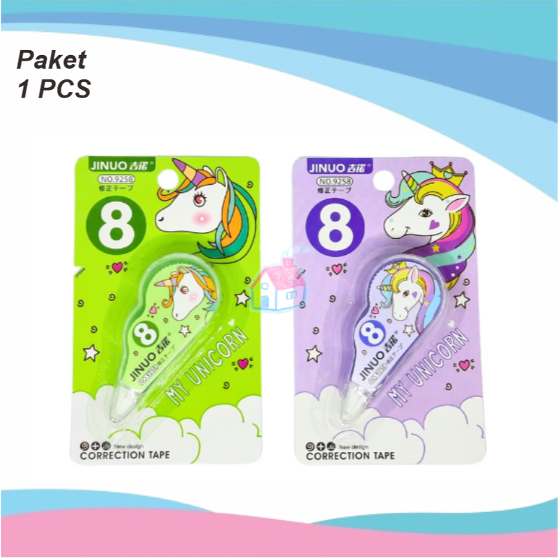 

(1 Pcs) Tipe X Kertas Roll Correction Tape 9258 | Sikiki Store