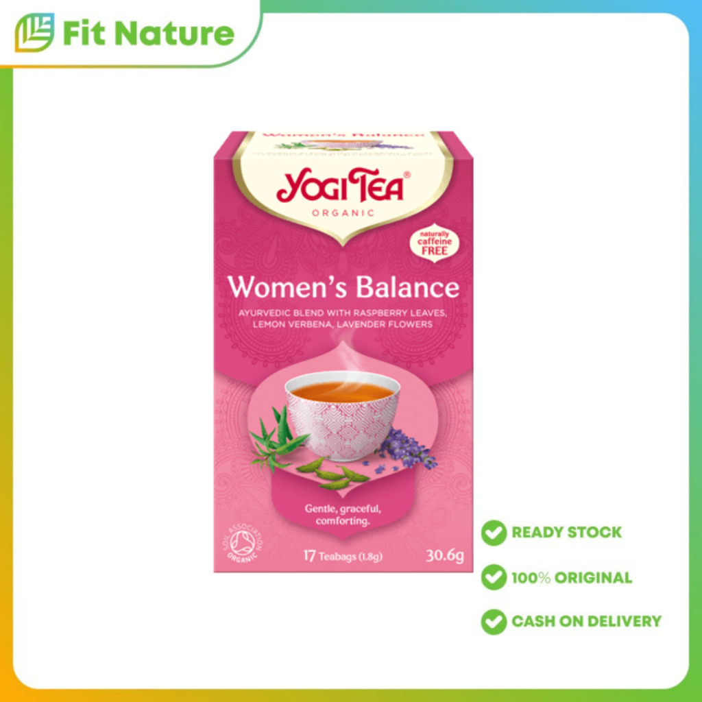 

YOGI TEA Organic Woman's Balance Tea 30.6gr - Teh Sehat Herbal