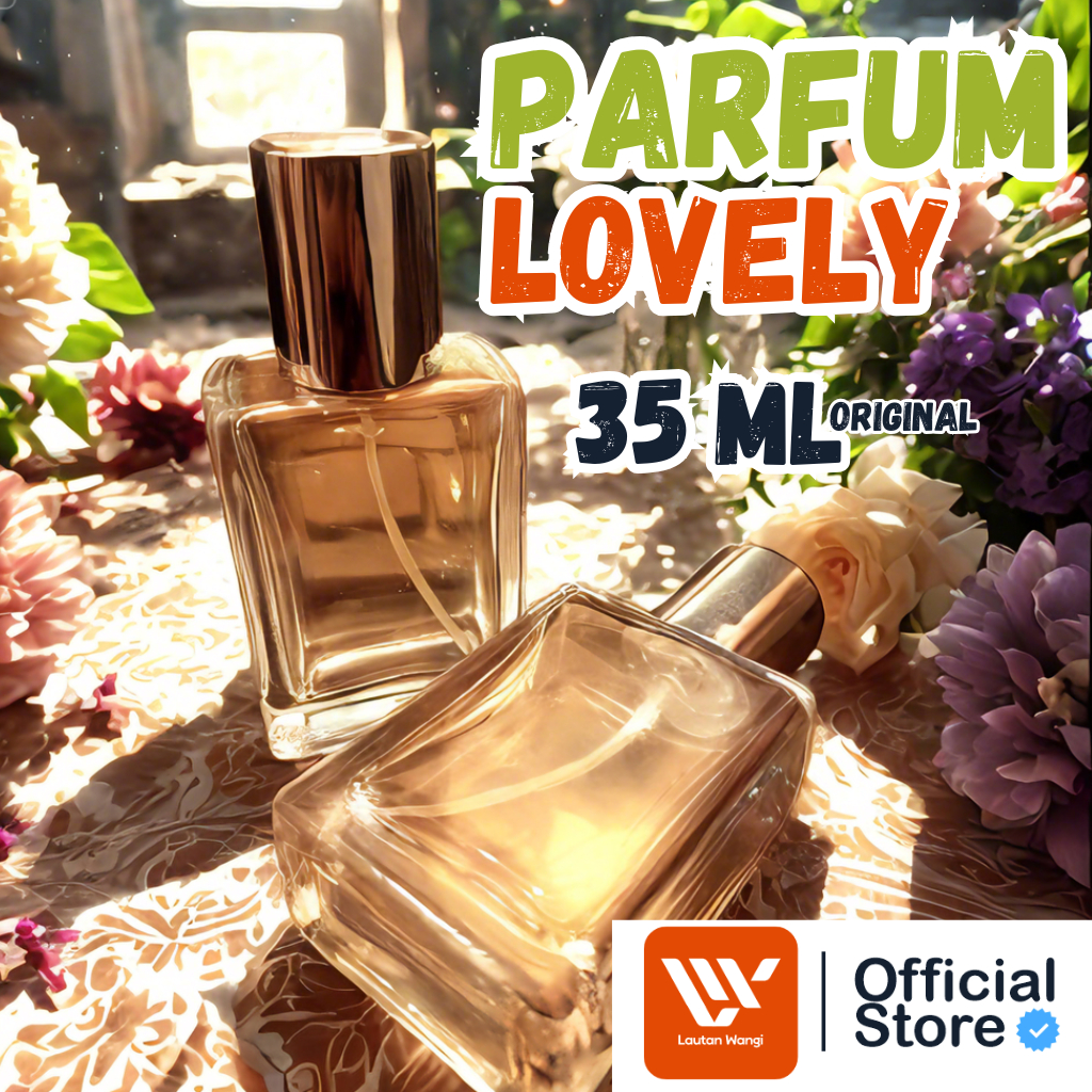 Parfum Lovely Original 35 ml I LOVELY PARFUM ORIGINAL EU DE PARFUM I SPRAY PARFUM LOVELY 35ML