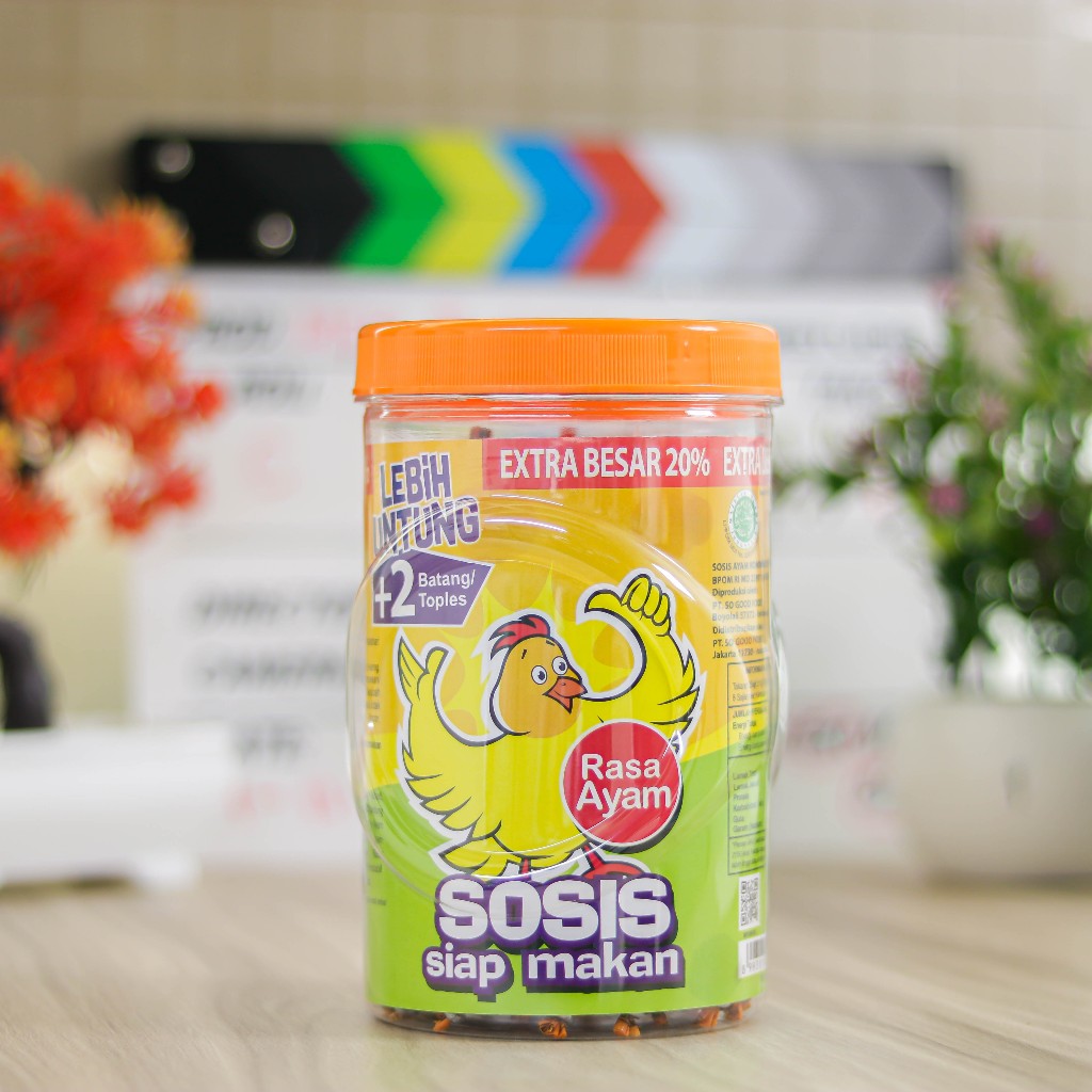 

Sosis So Nice Toples Siap Makan Isi 24+1 Pcs @20gr