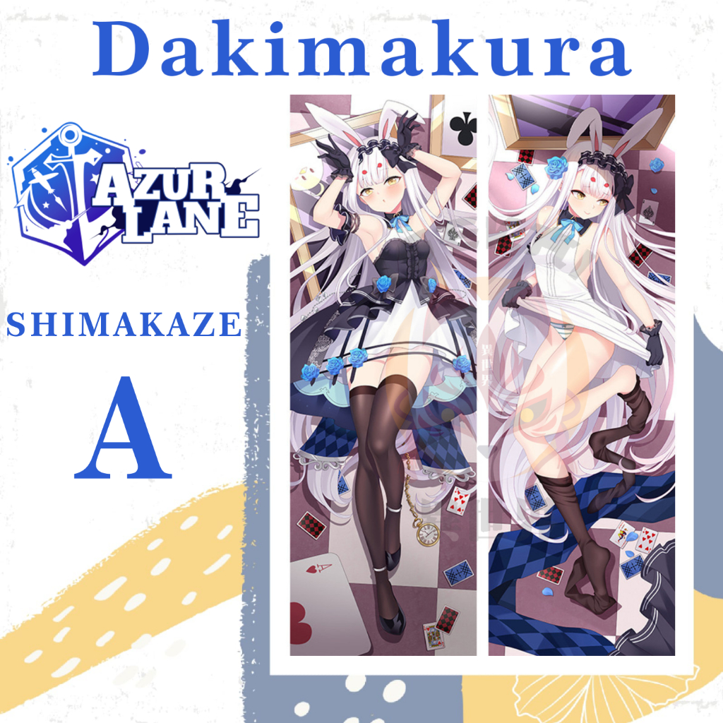 DAKIMAKURA SHIMAKAZE Azur Lane - Sarung bantal Waifu Anime Azur Lane SHIMAKAZE