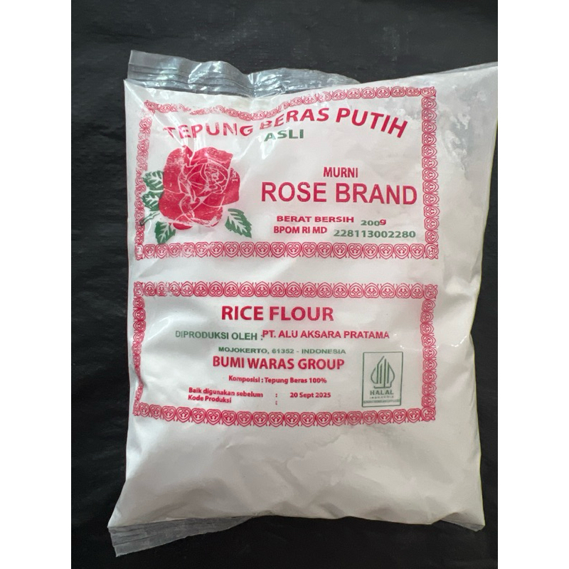 

tepung beras rose brand