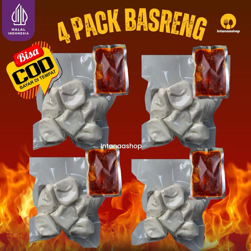 

Paket Bundling Basreng Mentah Free Chili Oil 4 Pack (1 pack isi 6 biji)