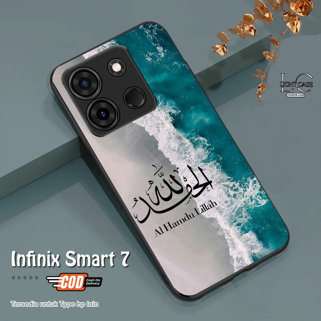 CASE GLOSSY INFINIX SMART 7 dan ALL TYPE SMARTPHONE & ANDROID Bisa request tipe Cassing Hp - Case Te