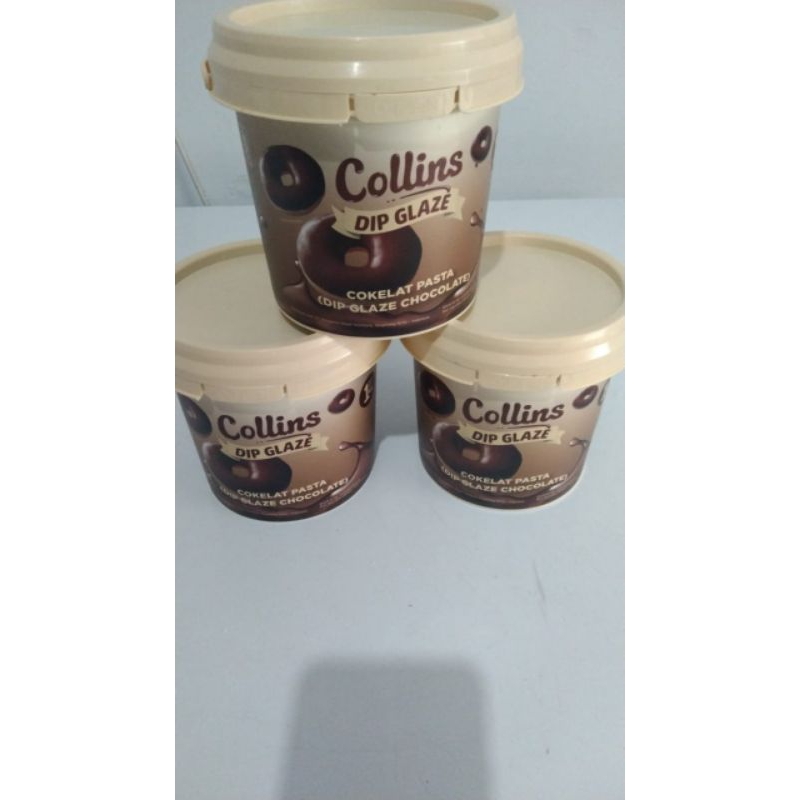 

COLLINS DIP GLAZE COKLAT PASTA 1KG