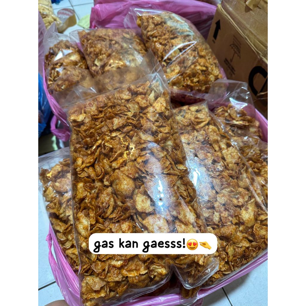 

emping manis pedas kualitas premium