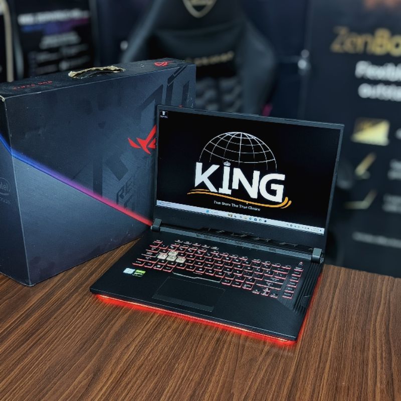 ASUS ROG STRIX G531GT INTEL CORE i7 9750H RAM 32GB SSD 1TB NVMe NVIDIA  GTX 1650 LAYAR 15in FHD IPS 