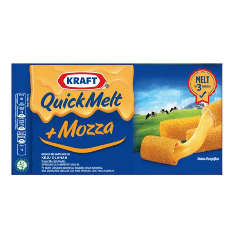 

KRAFT Keju Quick Melt Mozza Box