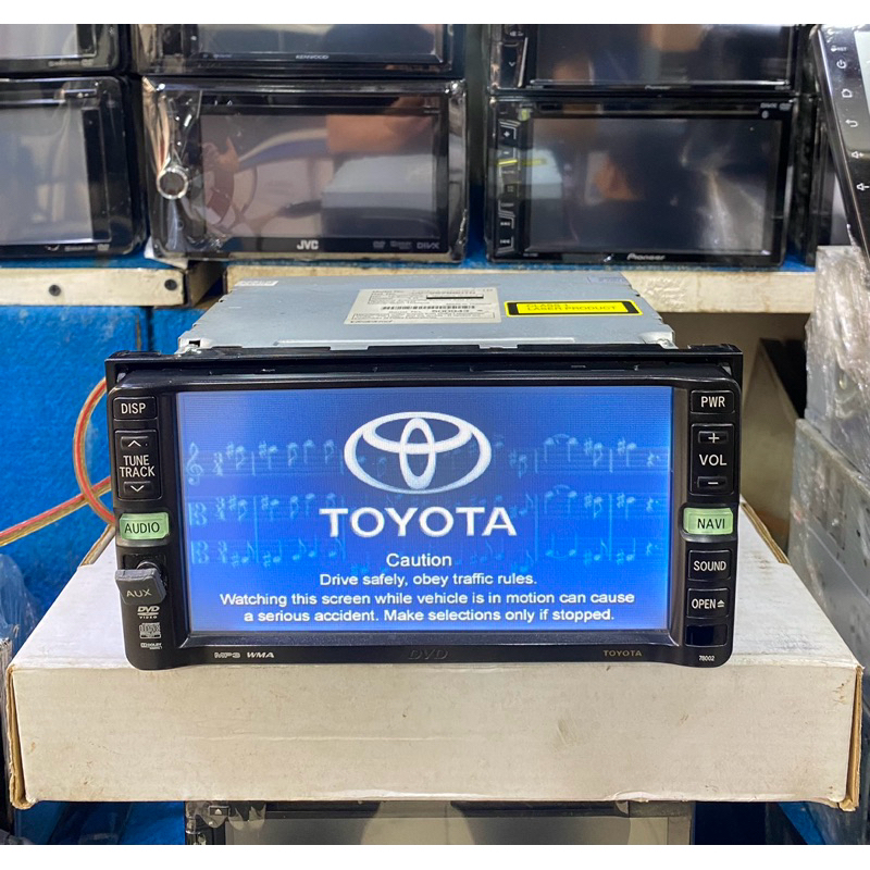 Head Unit Standar Toyota Alphard lama