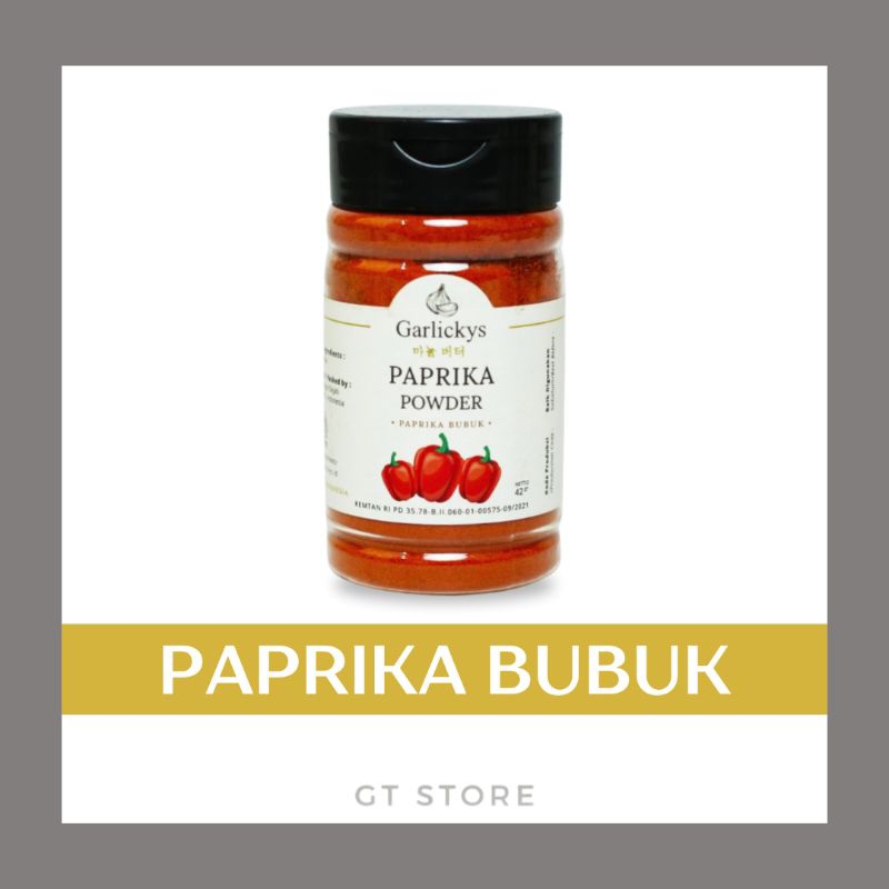 

Paprika Bubuk / Paprika Powder / Paprica Powder / Red Pepper Powder Premium Quality by GARLICKYS