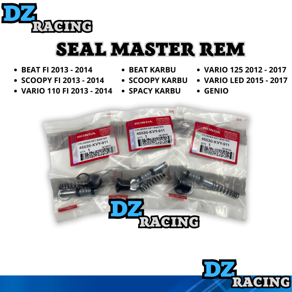 Seal Master Rem OEM Original Beat Vario Scoopy Seal Master Rem Depan beat vario Genio 45530-KVY-911