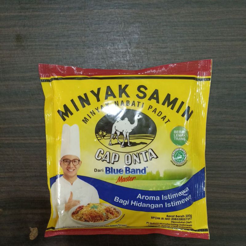 

blueband minyak samin cap onta kemasan 200gr