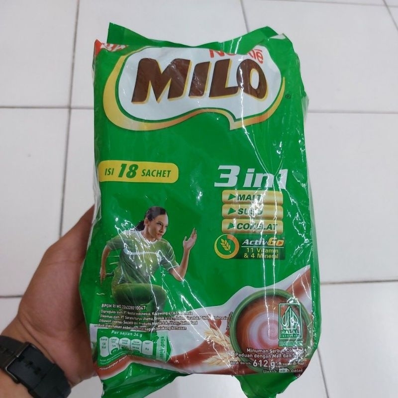 

Promo Milo sachet 18