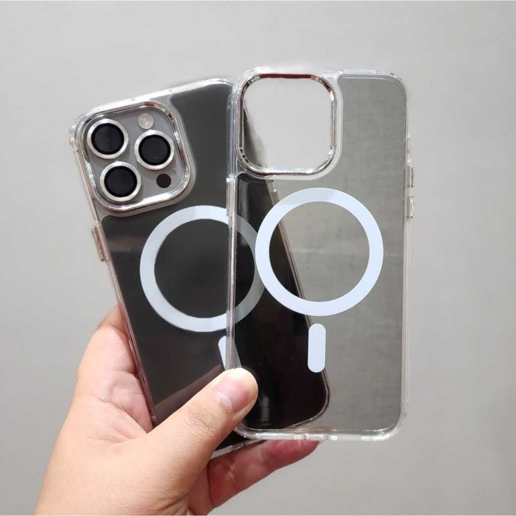 CASE IPHONE 11 IPHONE 11 PRO IPHONE 11 PRO MAX CASE IPHONE MAGSAFE MAGNETIC CLEAR BLACK TRANSPARAN M