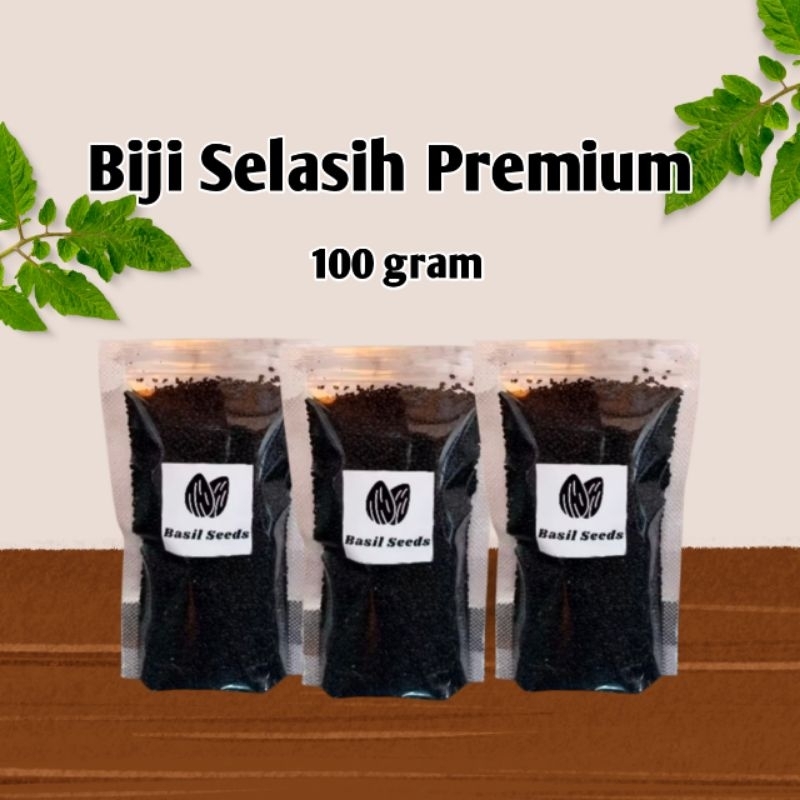 

Biji Selasih Premium Basis Seeds 100 gram