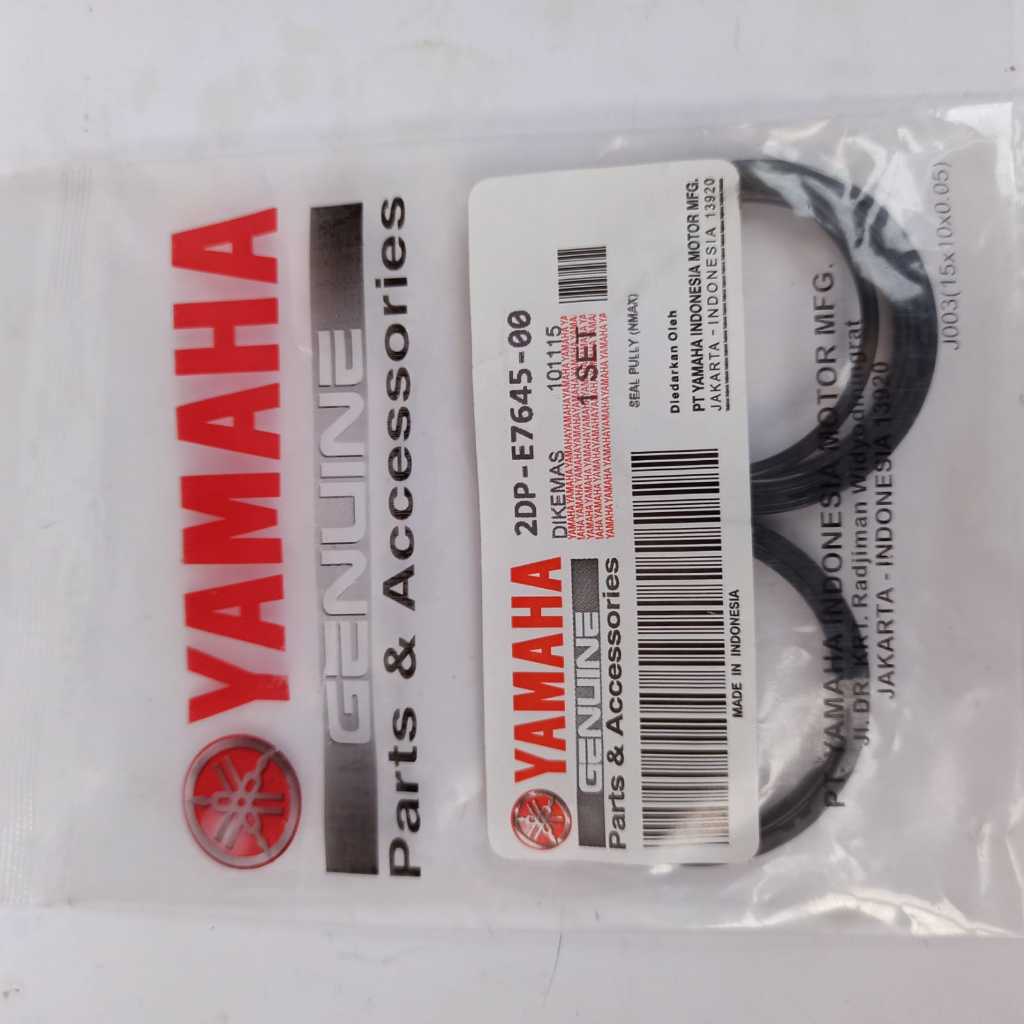 paket oring / seal pully dan seal krug as nmax old/nmax new/aerox