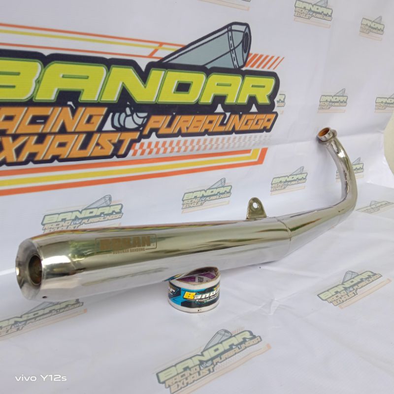 knalpot boban  STANDAR RACING  rx king rx spesial RX 100  | knalpot standar racing RX king boban | k