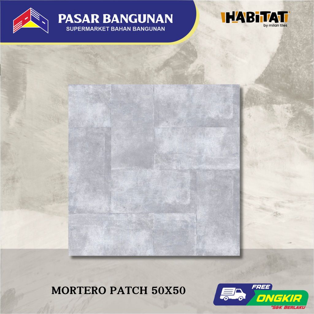 Keramik HABITAT Mortero Patch 50x50 Grade A