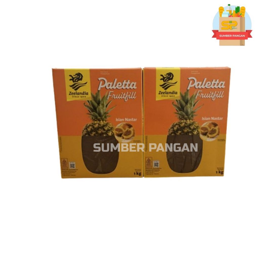 

Zeelandia - Palletta Fruitfill 1kg / Isian Nastar / Selai Nanas 1kg