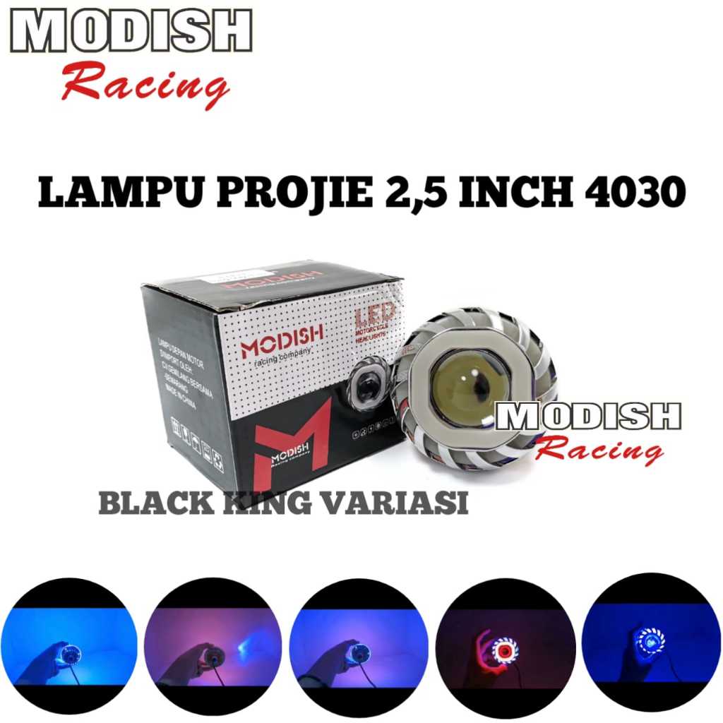 Lampu Projie Mini 2,5 inch Lampu Utama LED Projie Mini Universal Lampu Biled Projie Projie 2,5 inch 
