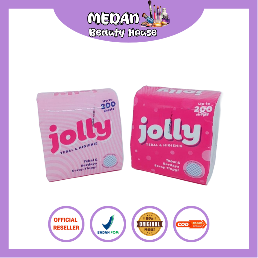 Tissue Jolly/LIVI Pop Up 200 Sheet Tissue Kecil