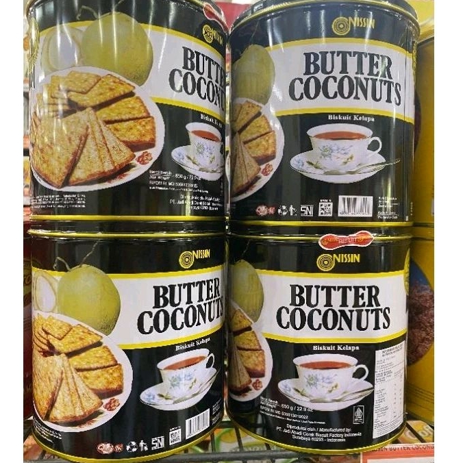 

Nissin Butter Coconut 650gr / Biskuit Kelapa