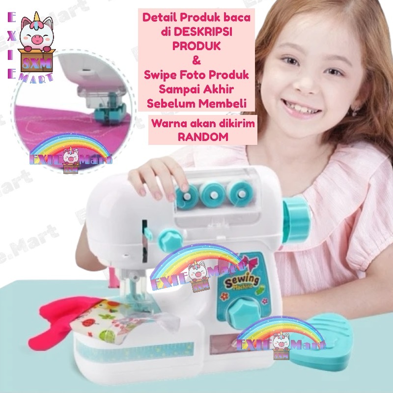 dombakecil219 - Mainan Mesin Jahit Anak Set Magical Sewing Machine Playset [SB7988] - Edukasi