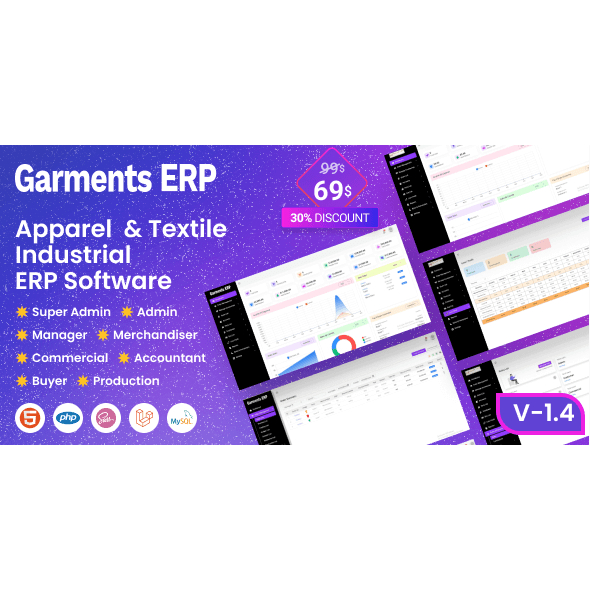 Garments ERP – Apparel & Textile Industrial ERP Software