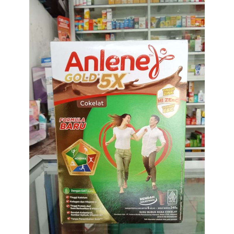 

ANLENE GOLD 5X RASA COKLAT