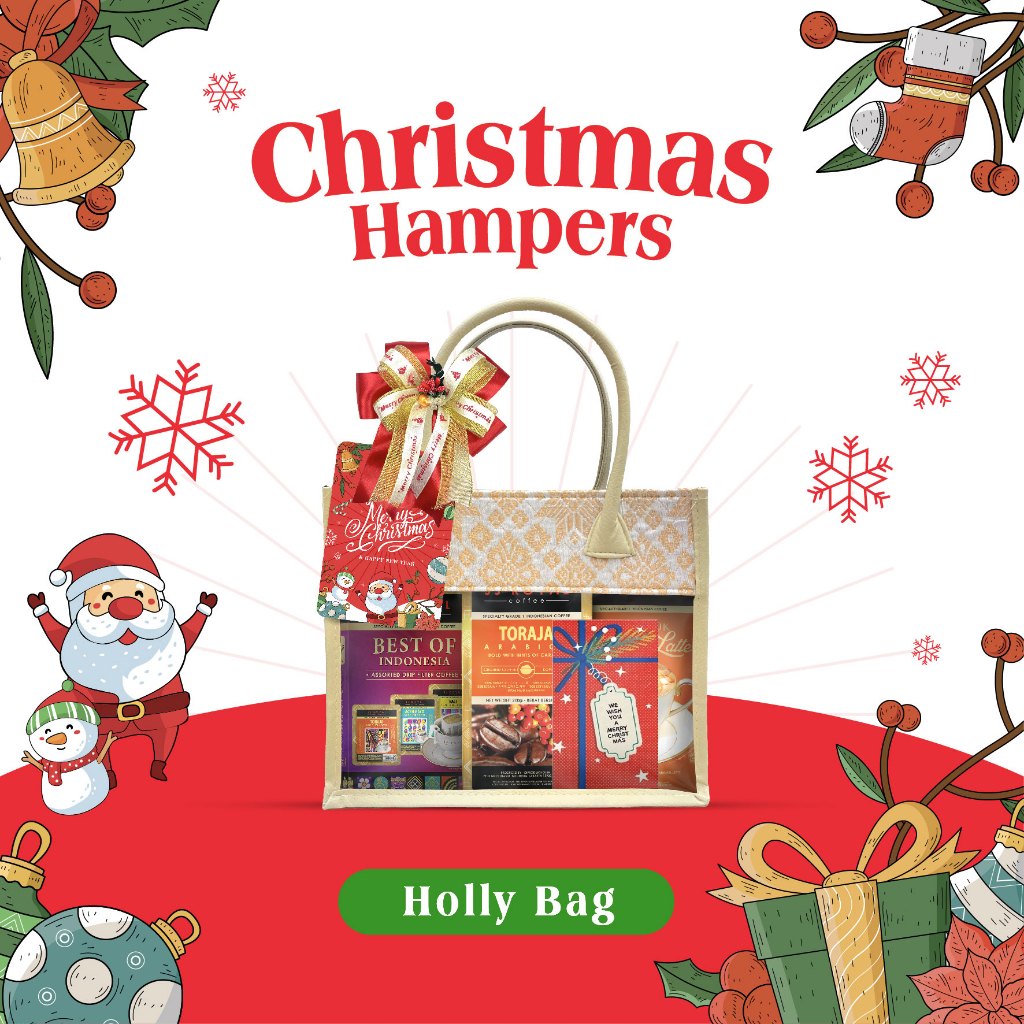 

Christmas Hampers - Holly Bag