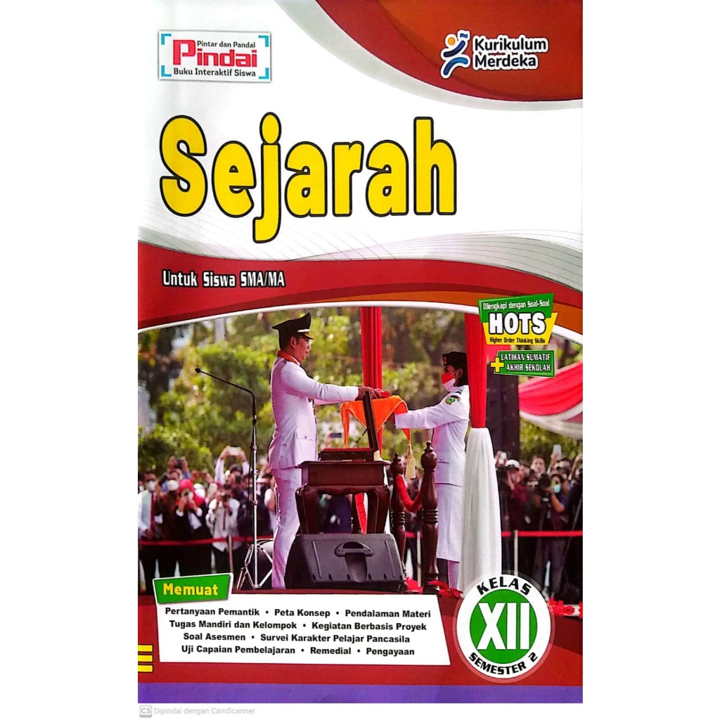 Buku LKS Sejarah Kelas 12 SMA/MA Semester 2 Kurikulum Merdeka