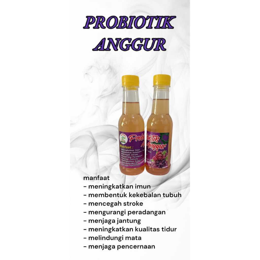 

minuman anggur probiotik bagus untuk daya tahan tubuh 250 ml