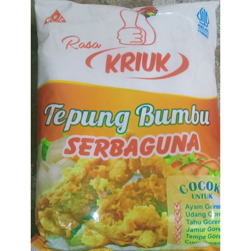 

tepung bumbu serbaguna kriuk