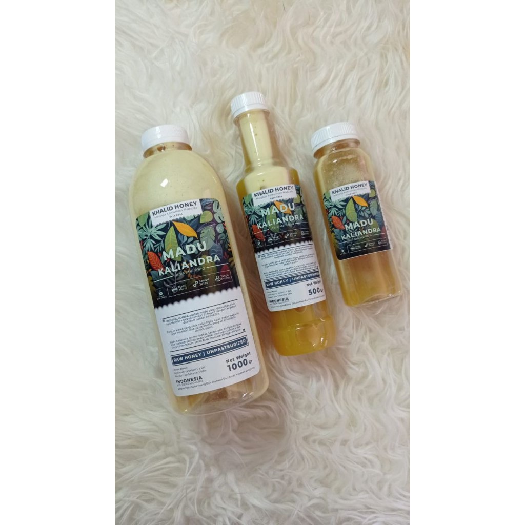 

MADU KALIANDRA 1000 Gr Murni Tanpa Campuran Asli Dari Nektar
