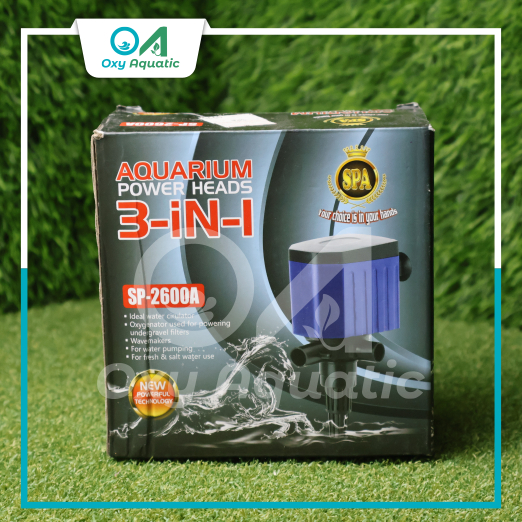 Pompa Celup 3in1 Aquarium Aquascape Kolam SPA SP 2600 A