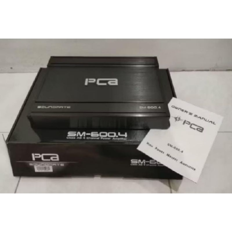 Power 4ch PCA SM 600.4 Original Garansi Resmi