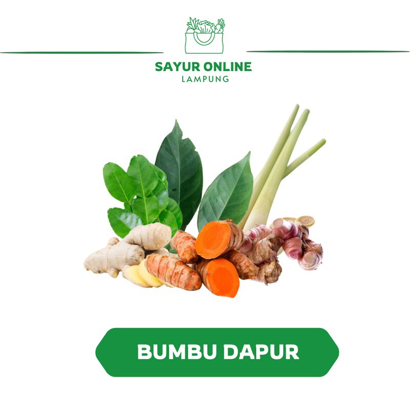 

Bumbu lengkap / Bumbu dapur 1 plastik - Sayur Online Lampung