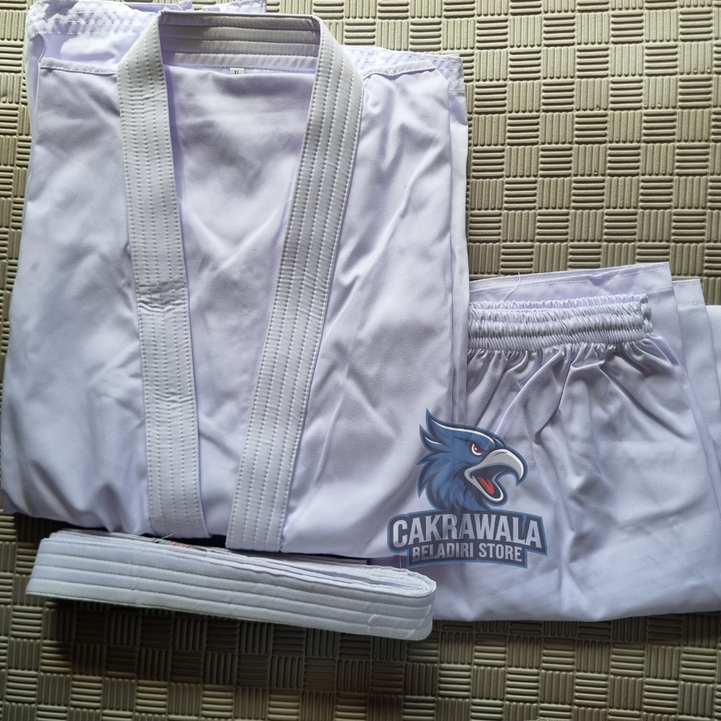 ( Gratis SABUK )  Baju Karate Dewasa seragam beladiri karate Baju Karate lengkap 1 set
