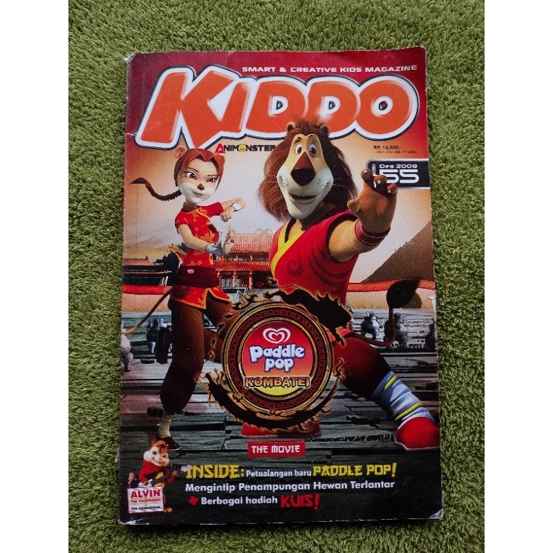 Majalah Anak KIDDO ANIMONSTER SMART & CREATIVE KIDS MAGAZINE