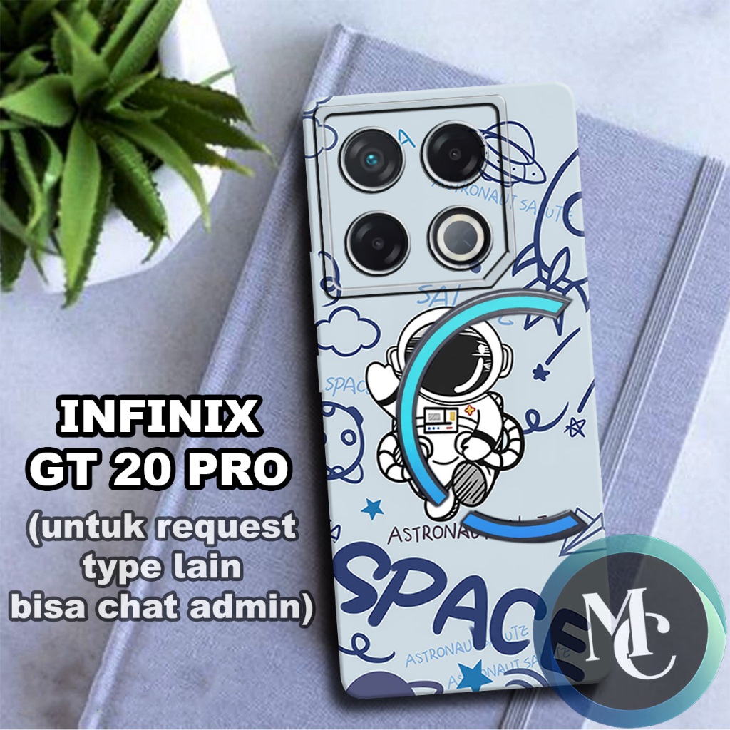CC35/ Softcase karet lentur untuk INFINIX GT 20 PRO/Motif lucu/case INFINIX GT 20 PRO/kesing INFINIX