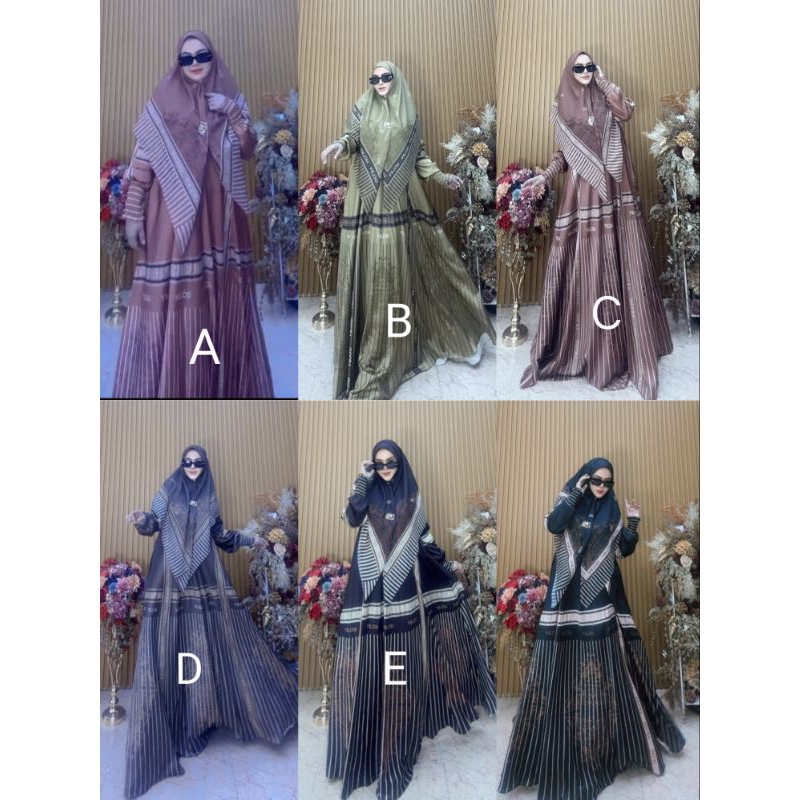 gamis syar'i ucl windes premium