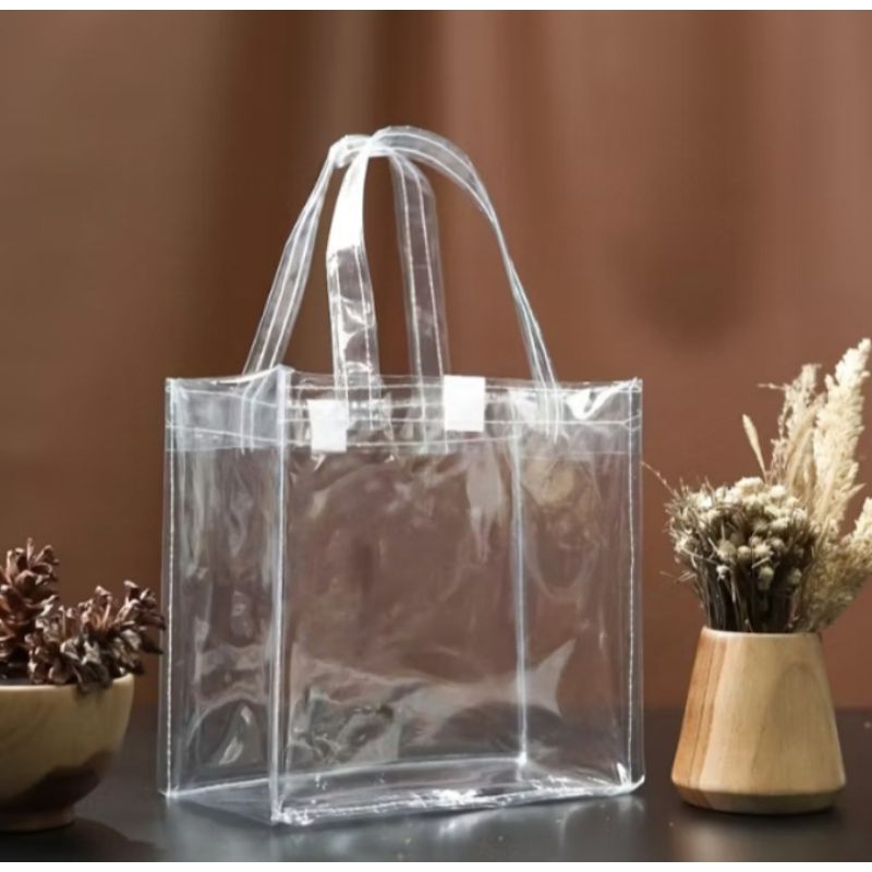 

Tas Mika Bening Transparan, Souvenir Ulang Tahun, Hampers Aqiqah, Tas Snack