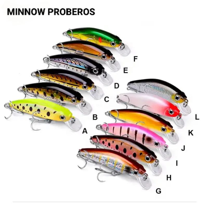 Lure Minnow Proberos 8cm | 11gram Umpan Casting