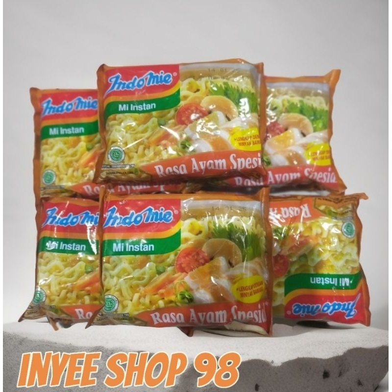 

10 pcs-indomie instan rasa ayam spesial 68 gr
