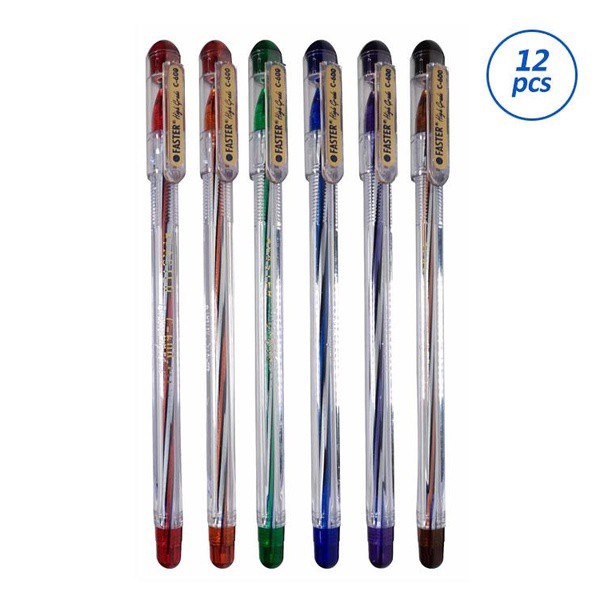 

KODE O6N Pulpen Faster C6 12 pcs