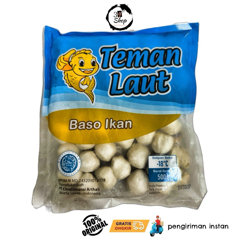 BASO IKAN TEMAN LAUT 500 gr