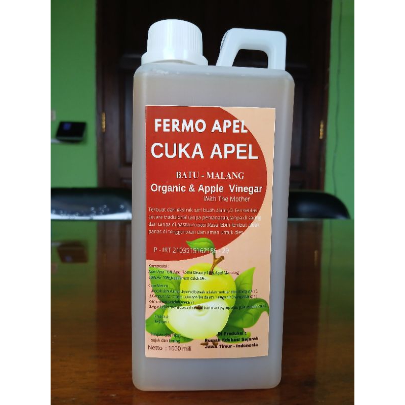 

Cuka Apel FERMO APEL, *Sehat Bugar Diet Berhasil*