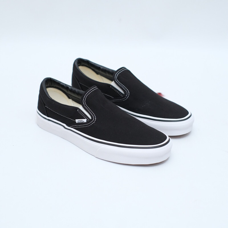 Vans Slip On Black White Original (PT NAVYA)