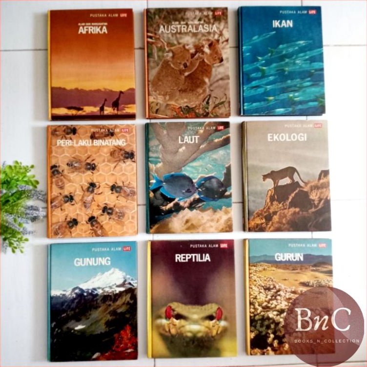 KODE N94C Buku pustaka alam life ensiklopedia